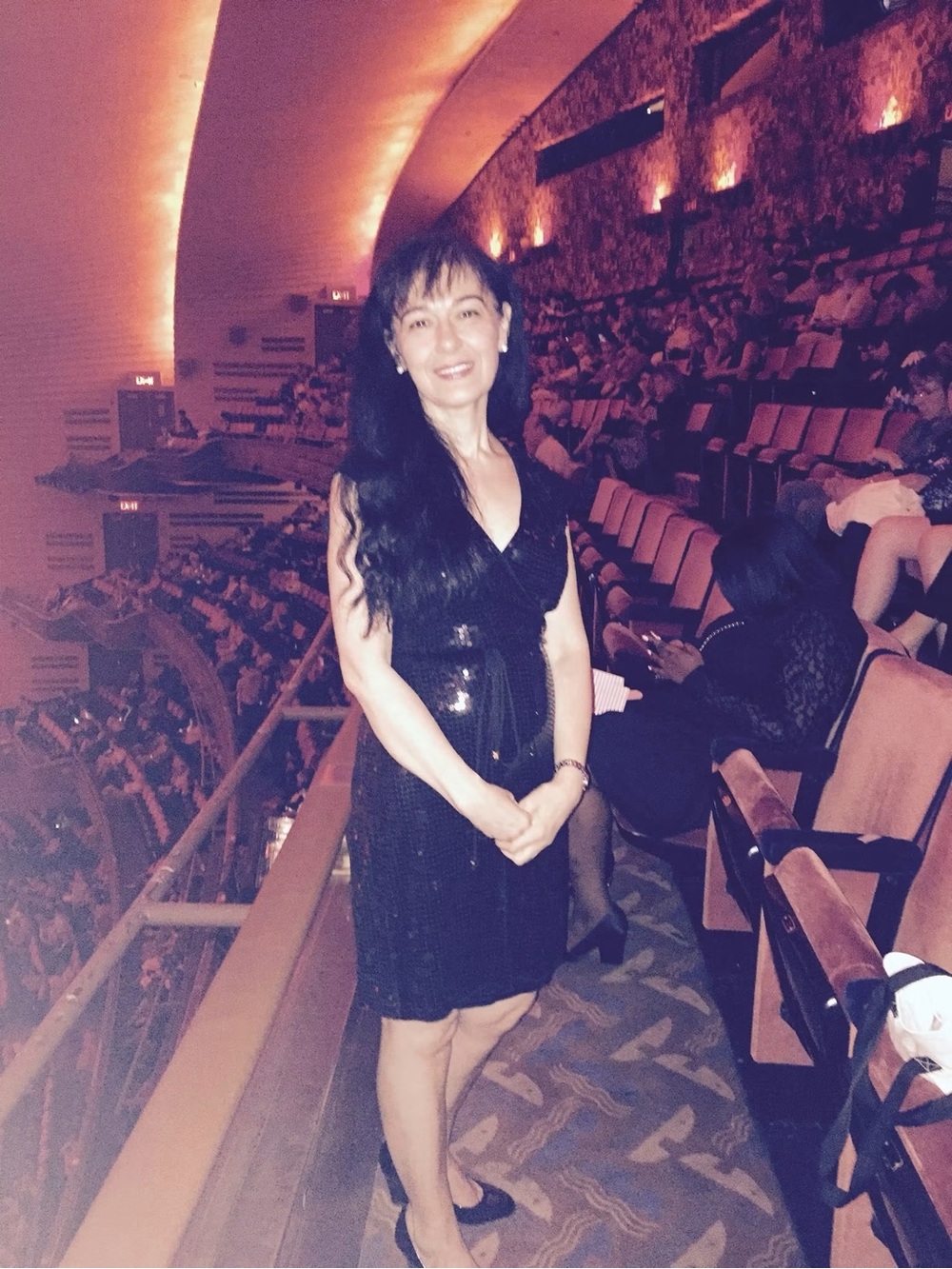 MICHAEL Michael Kors Black Sequin Wrap Dress V-Neck